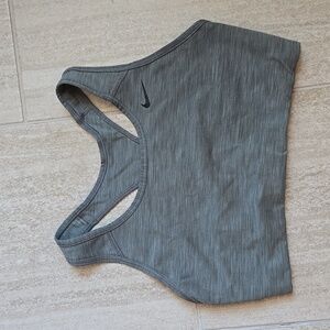 Nike Gray Sports Bra